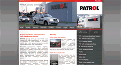 Desktop Screenshot of patrol.cz